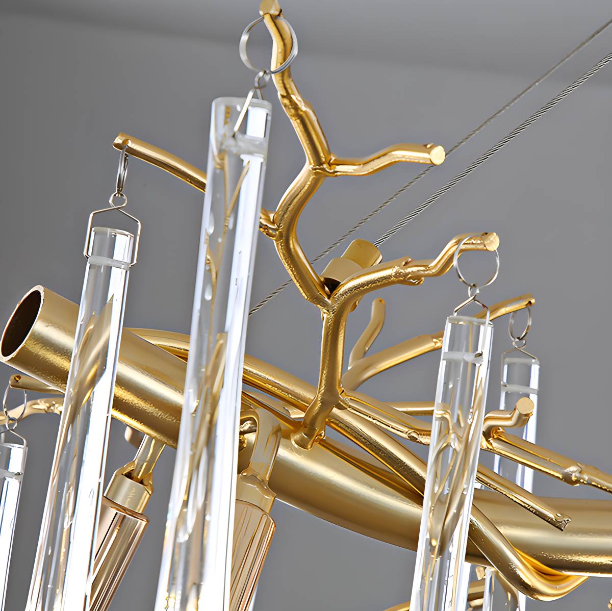 Feyran Branch Water Droplet Chandelier