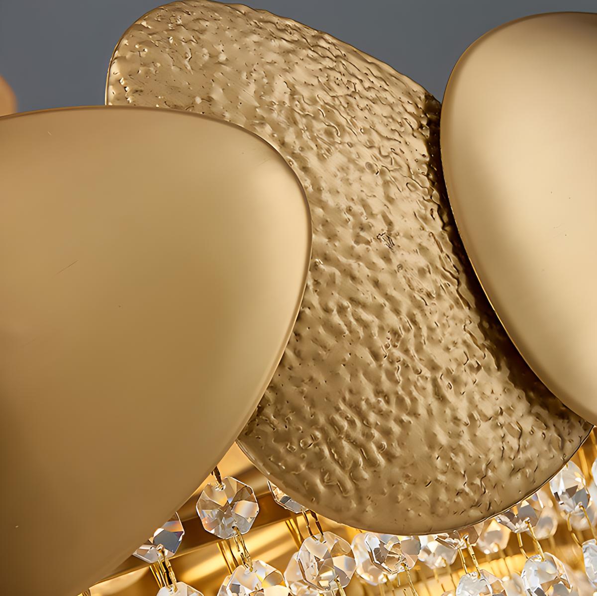 Feyran Luxurious Crystal Golden Chandelier