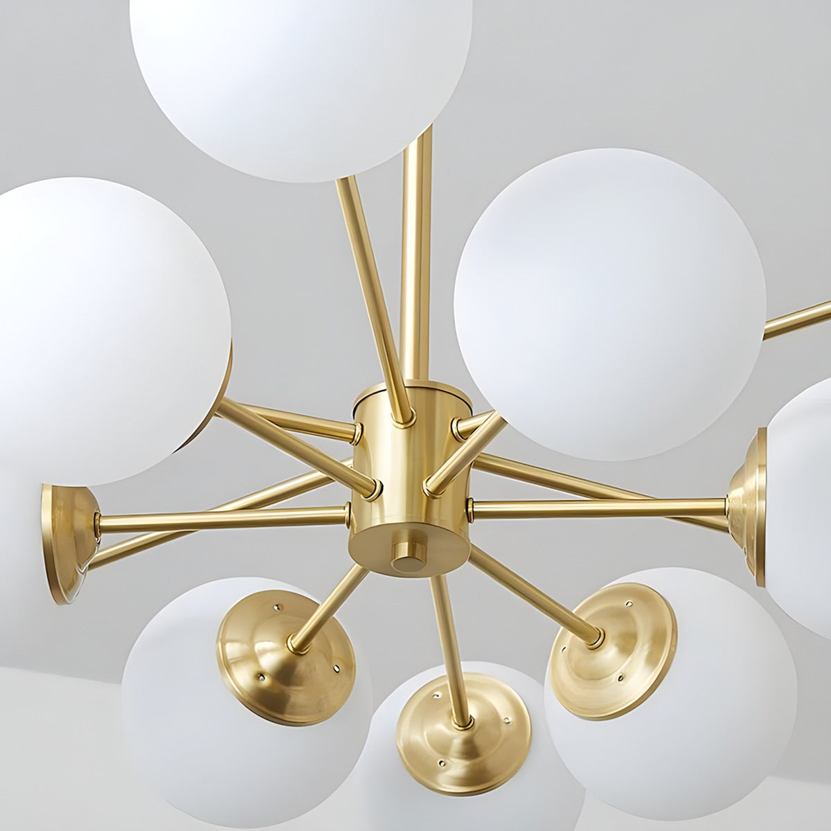 Feyran Melanie Glass Bubble Chandelier