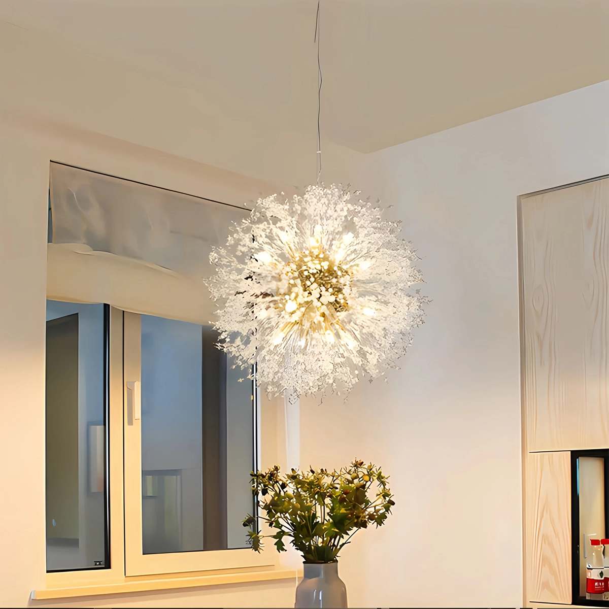 Feyran Charlie Dandelion Crystal Chandelier