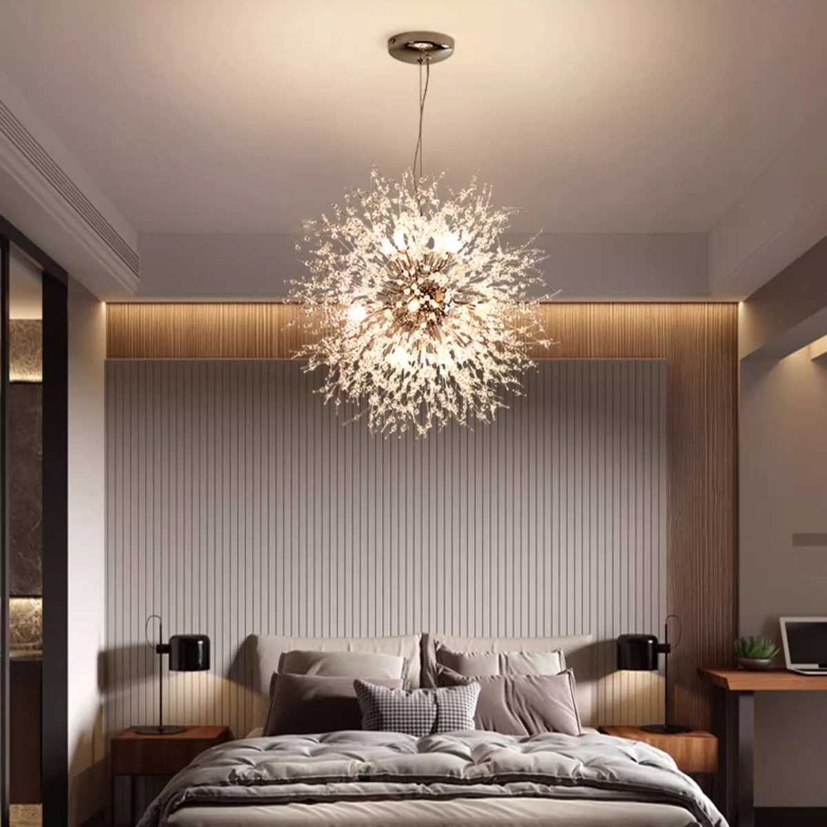 Feyran Charlie Dandelion Crystal Chandelier