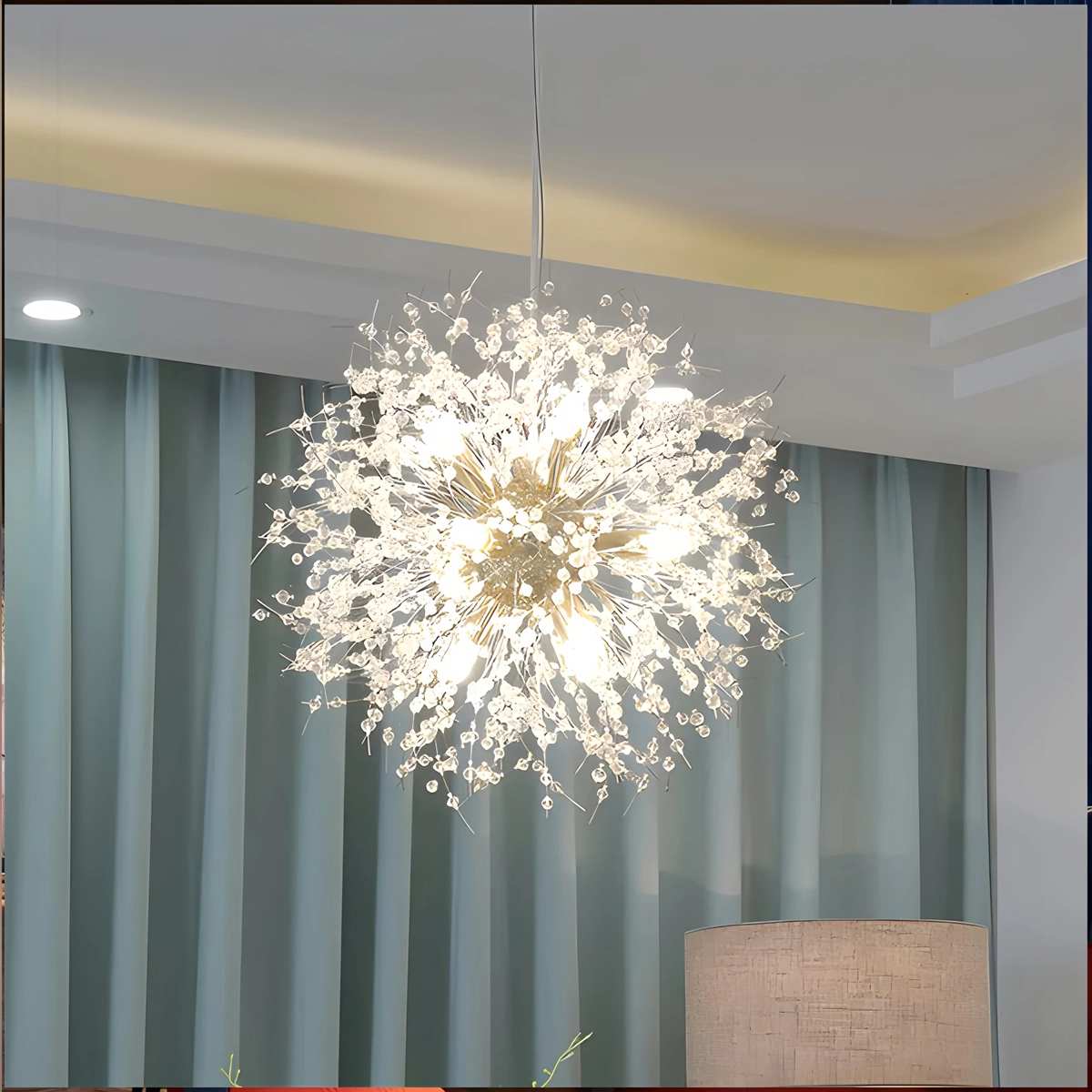 Feyran Charlie Dandelion Crystal Chandelier