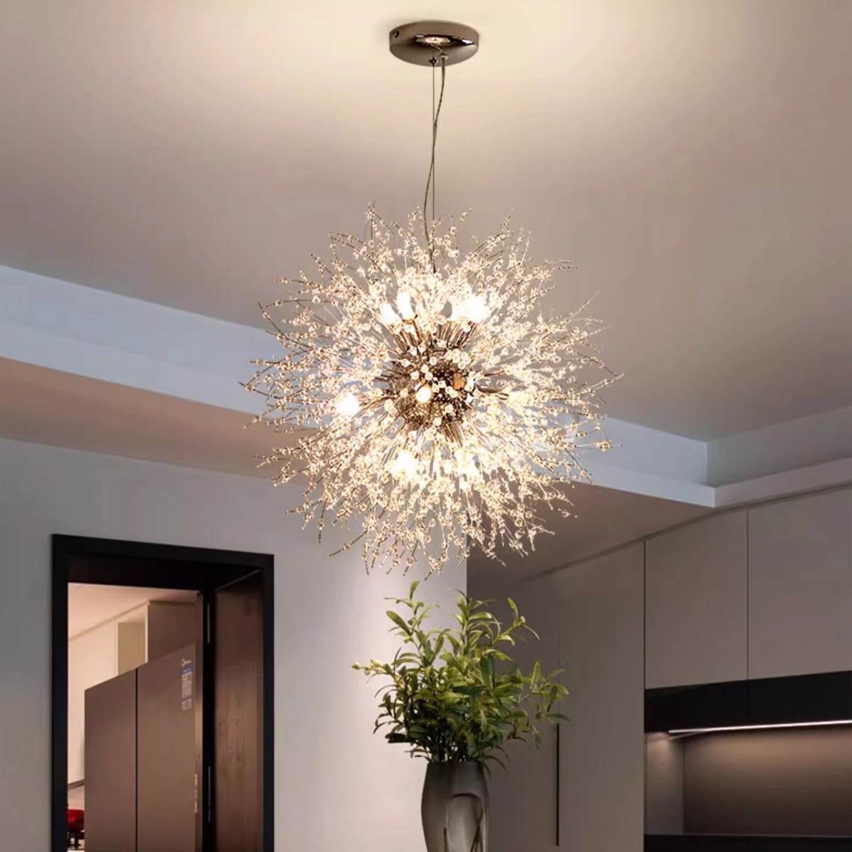 Feyran Charlie Dandelion Crystal Chandelier