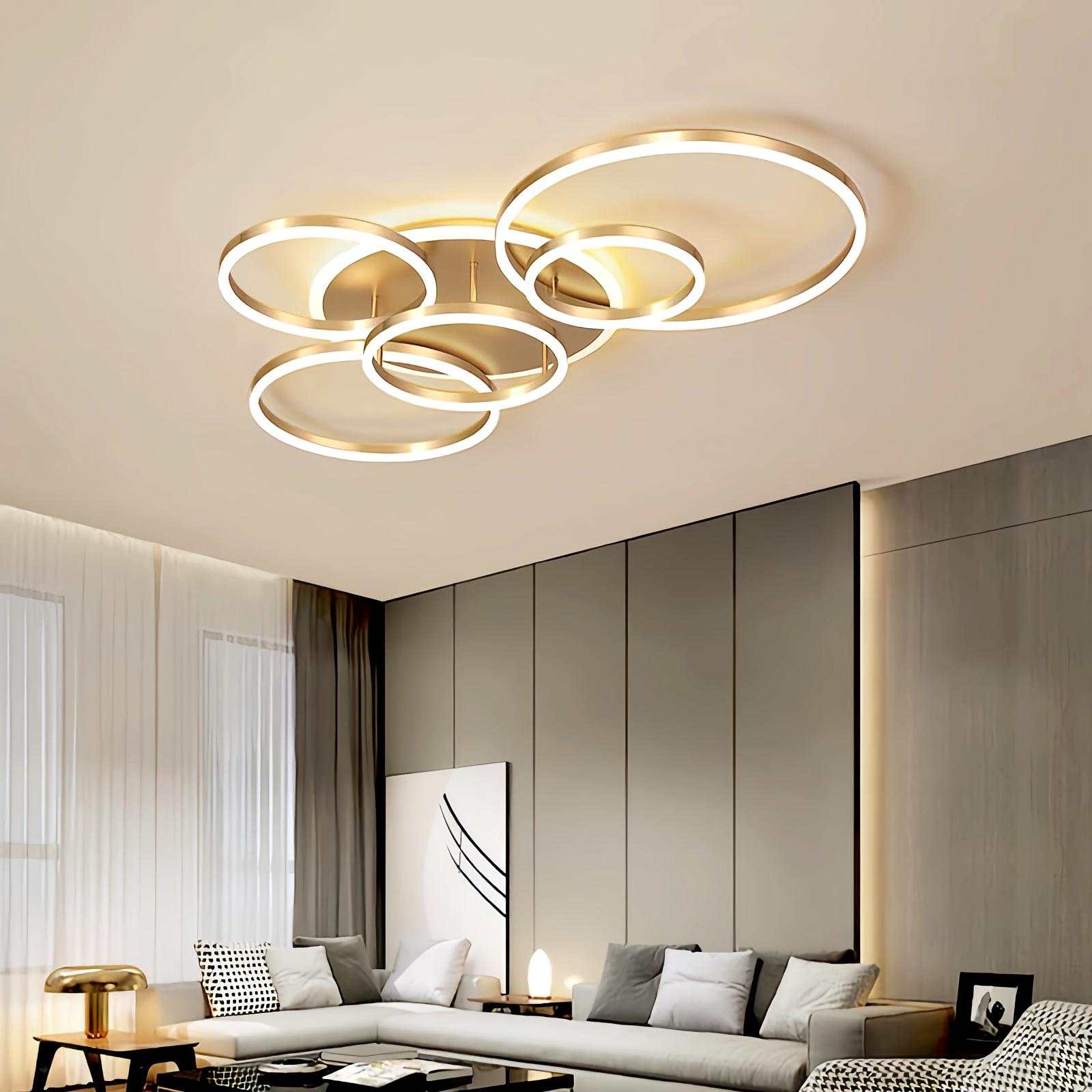 Feyran Circular LED Ceiling Light for Living Room