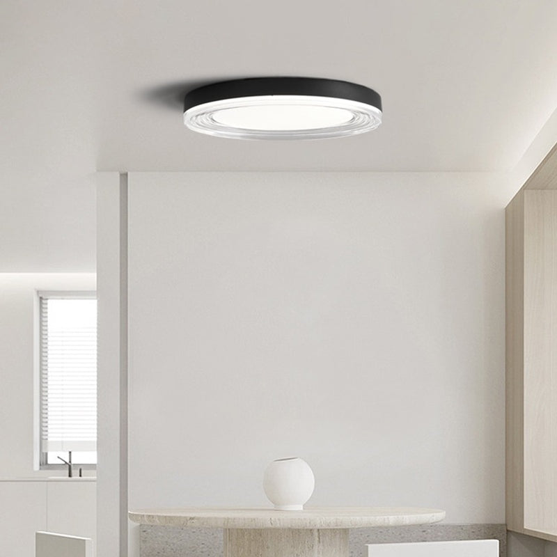 Feyran Circular Acrylic Ceiling Light for Bedroom