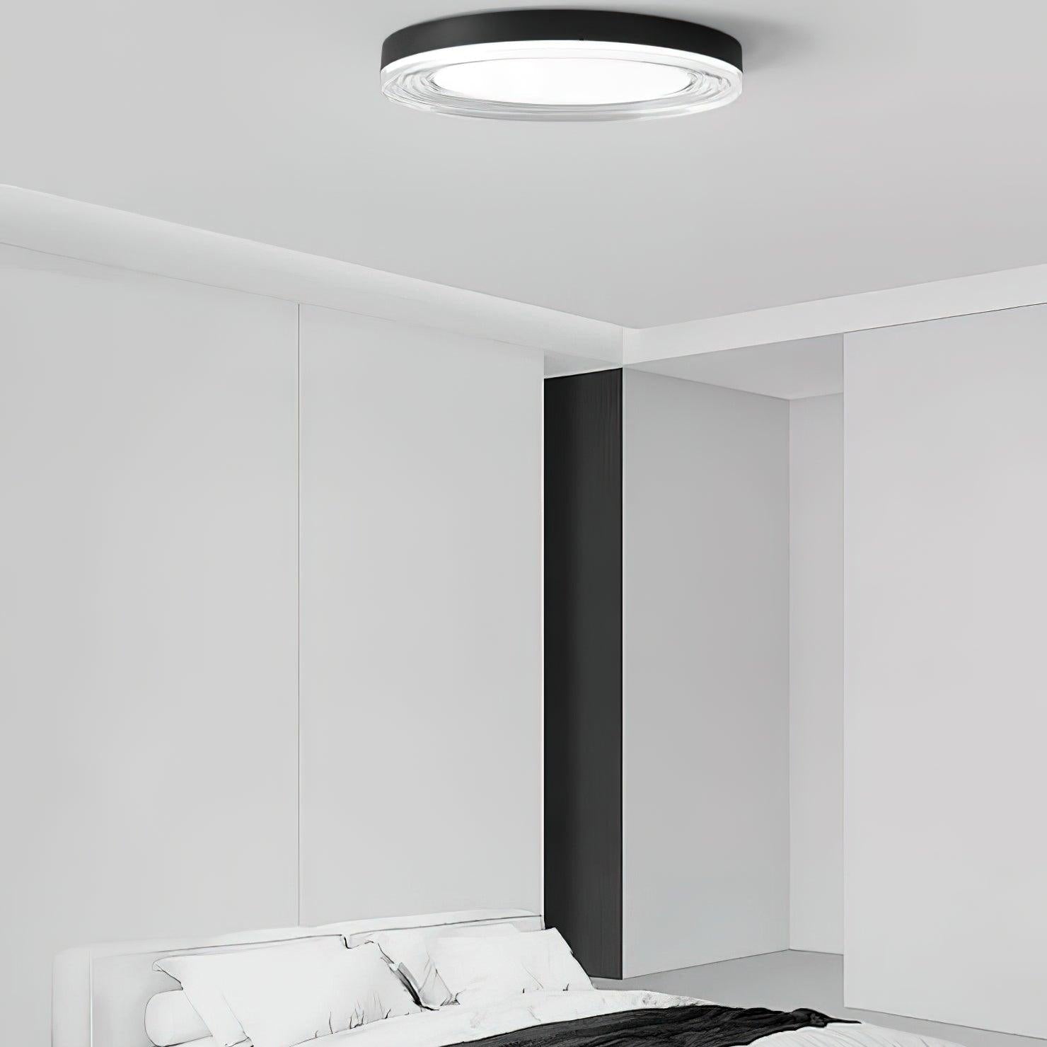 Feyran Circular Acrylic Ceiling Light for Bedroom