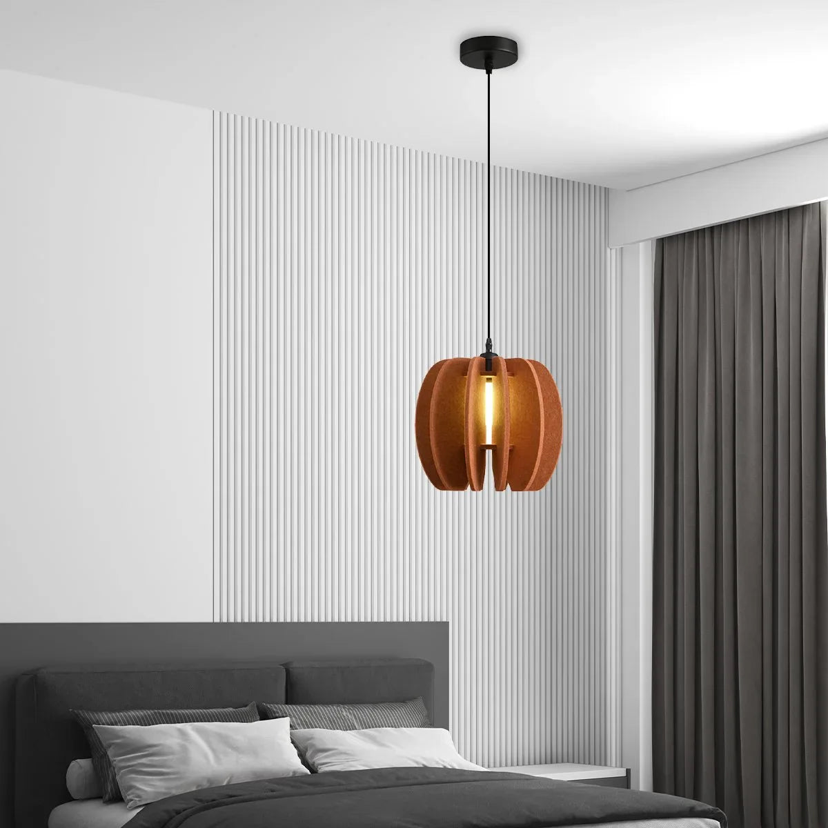Feyran Circular Arc Piece Acoustic Pendant Light