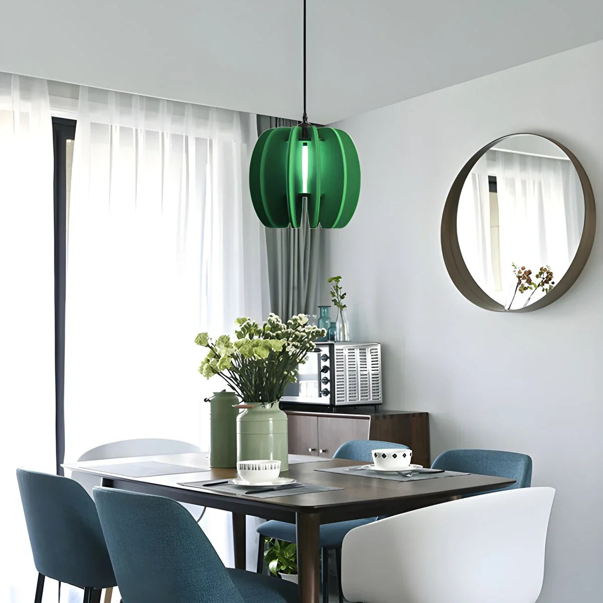 Feyran Circular Arc Piece Acoustic Pendant Light