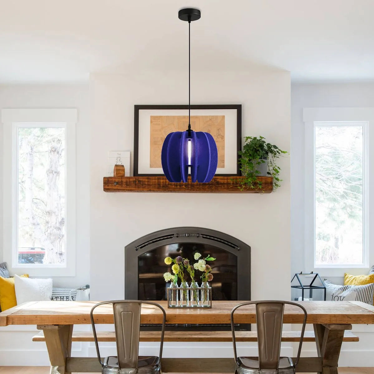 Feyran Circular Arc Piece Acoustic Pendant Light