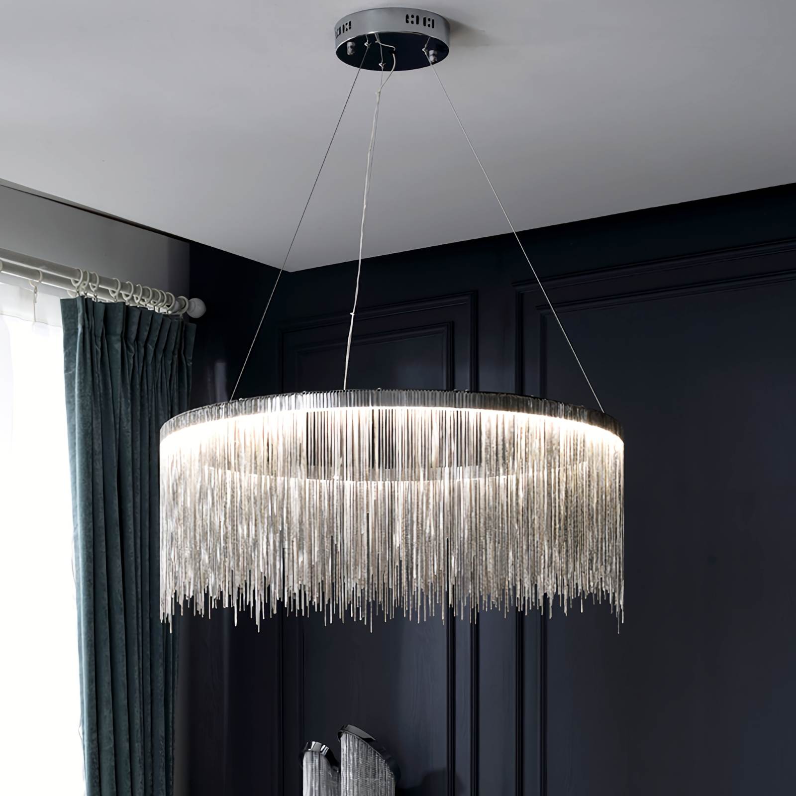 Feyran Modern Art Decor Tassel Chandelier
