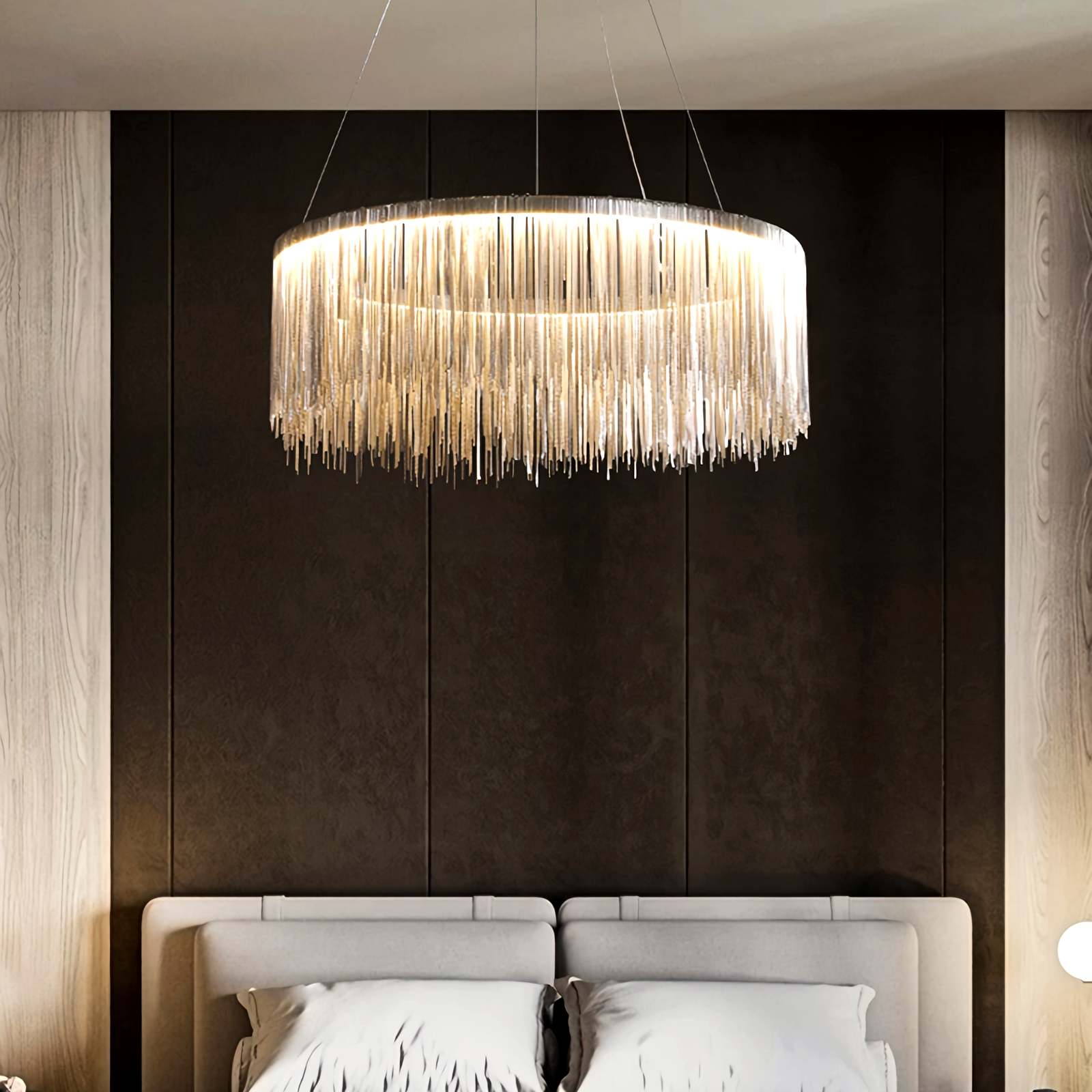 Feyran Modern Art Decor Tassel Chandelier