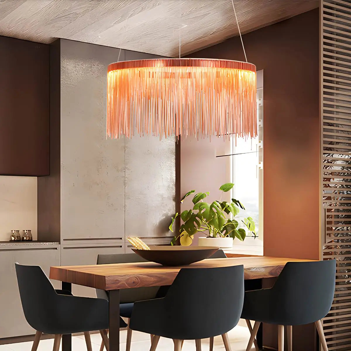 Feyran Modern Art Decor Tassel Chandelier