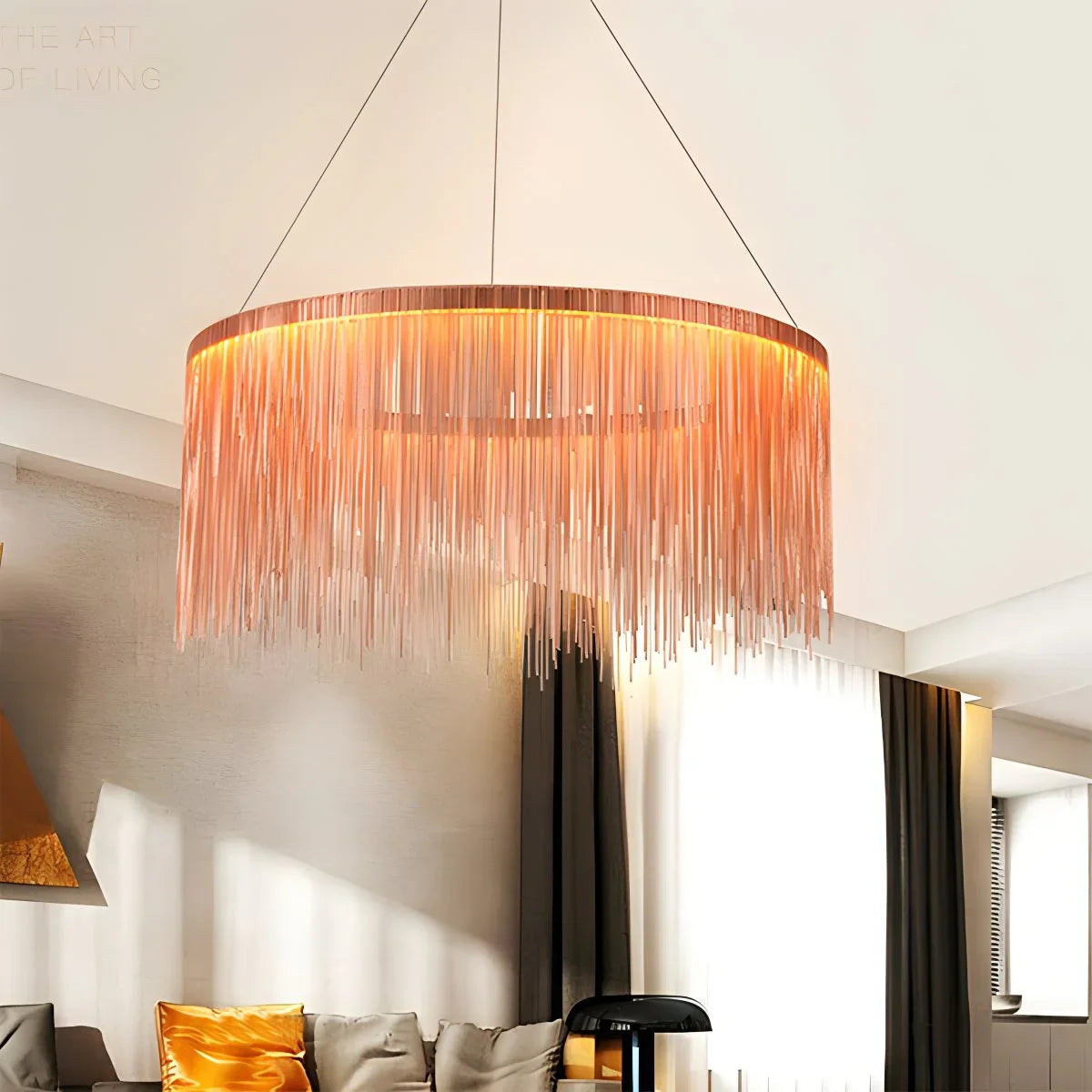 Feyran Modern Art Decor Tassel Chandelier