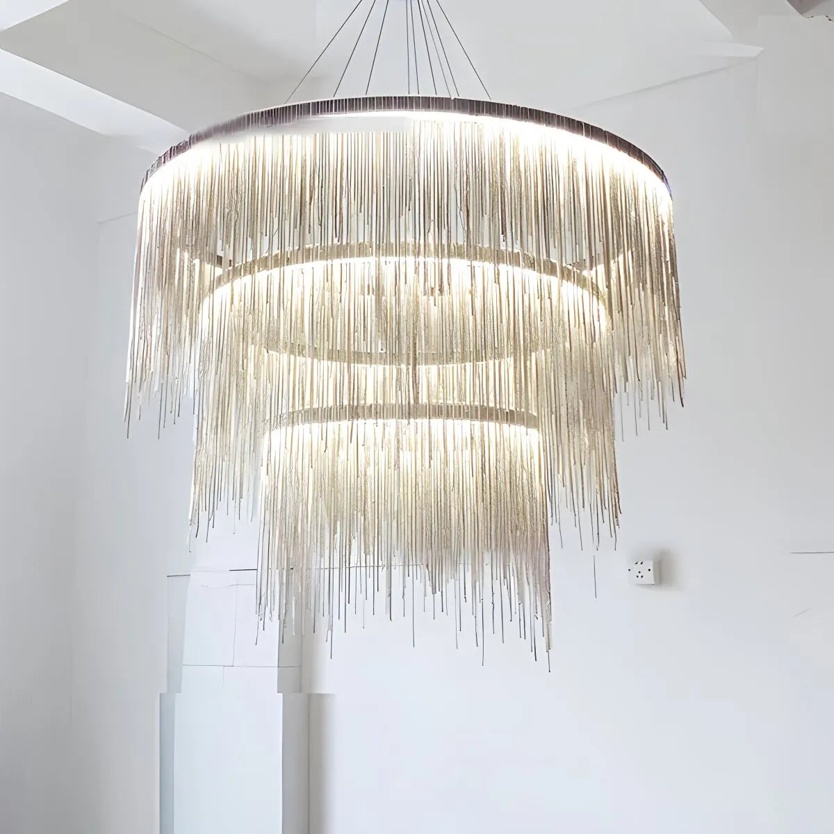 Feyran Modern Art Decor Tassel Chandelier