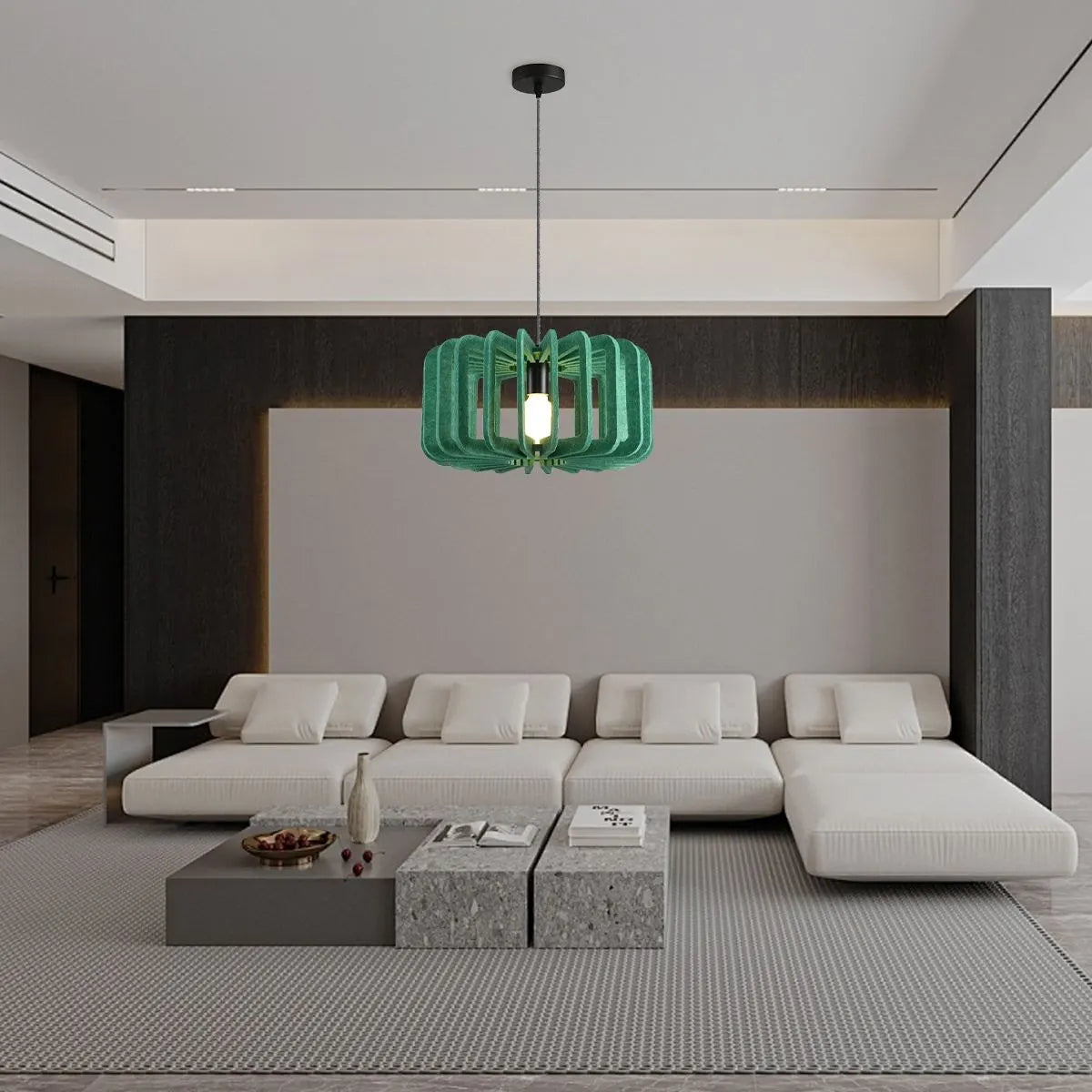Feyran Column Shaped Birdcage Acoustic Pendant Light