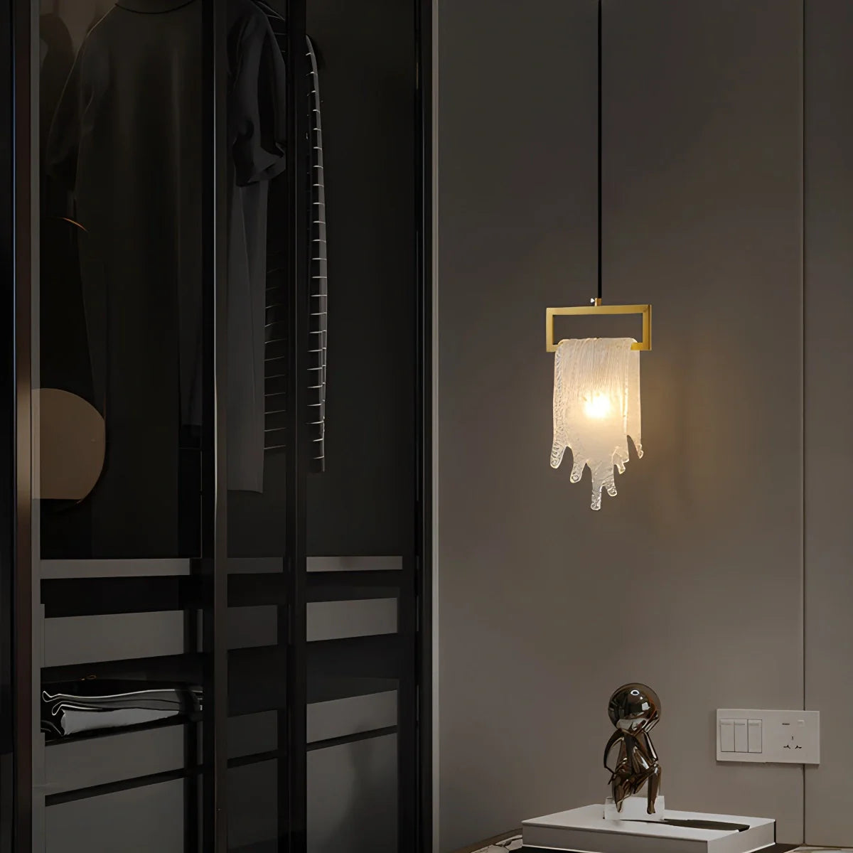 Feyran Copper Crystal Pendant Light Multiple Styles Available