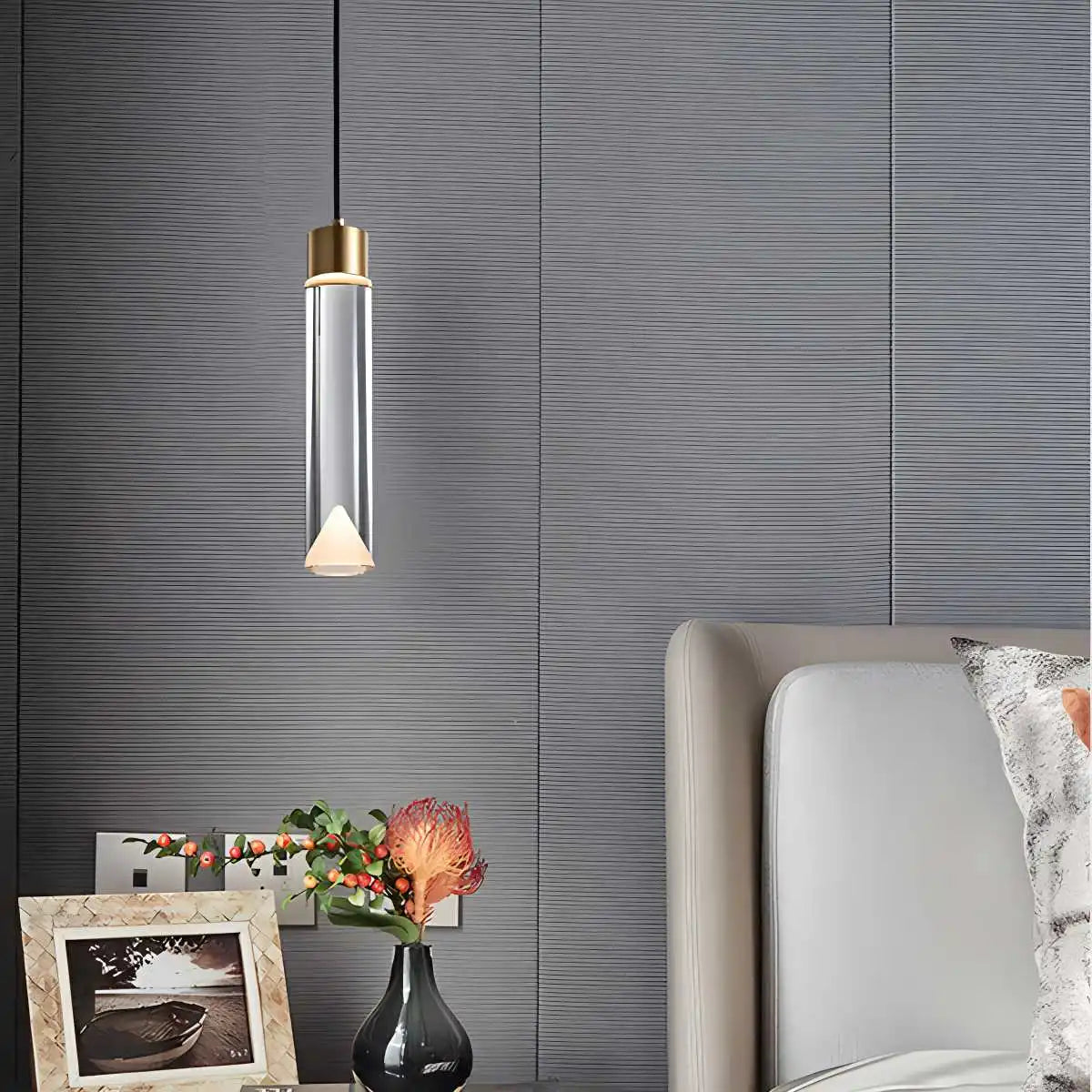 Feyran Copper Crystal Pendant Light Multiple Styles Available