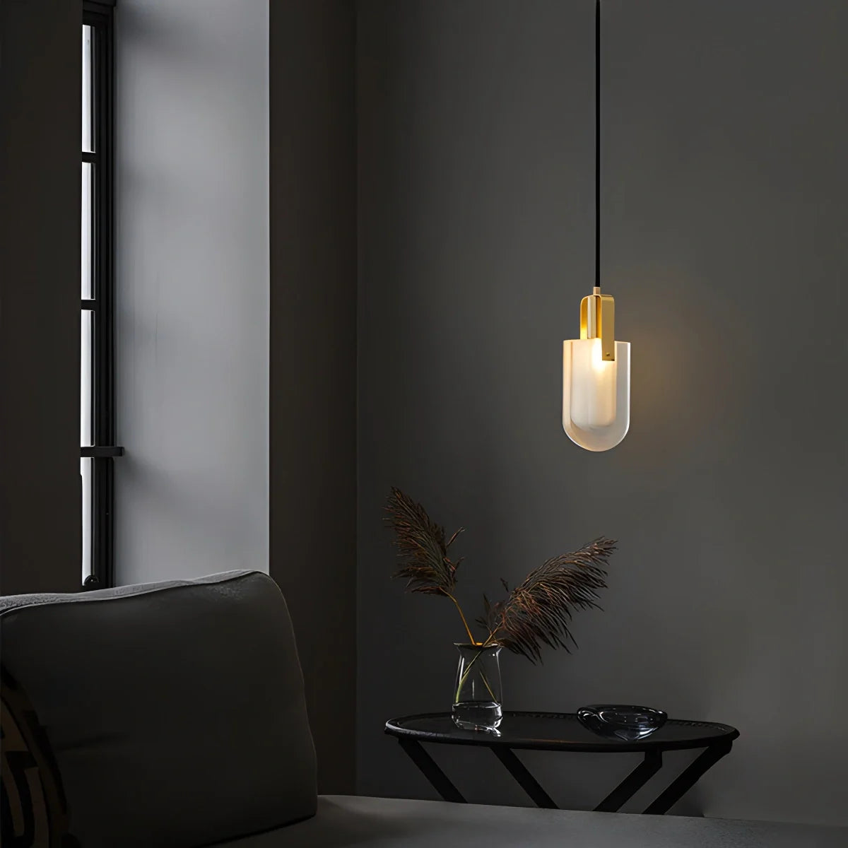 Feyran Copper Crystal Pendant Light Multiple Styles Available