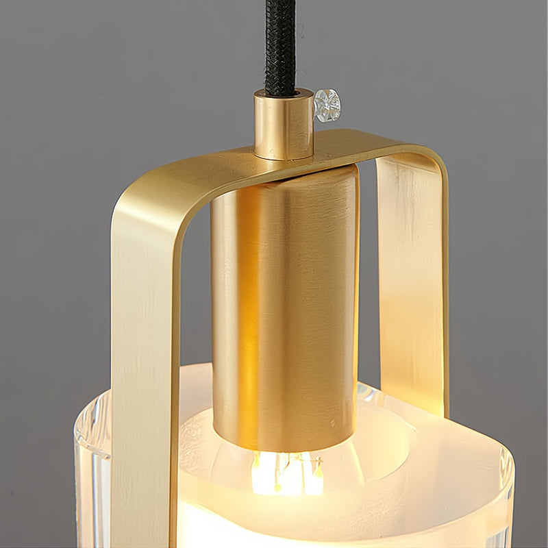 Feyran Copper Crystal Pendant Light Multiple Styles Available