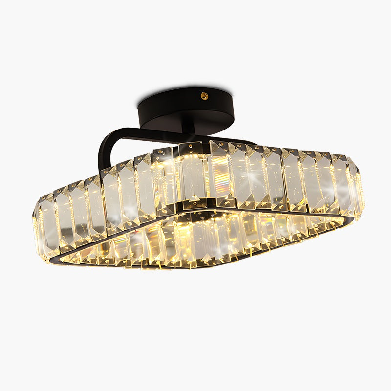 Feyran Loft Crystal Ceiling Lamp for Living Room