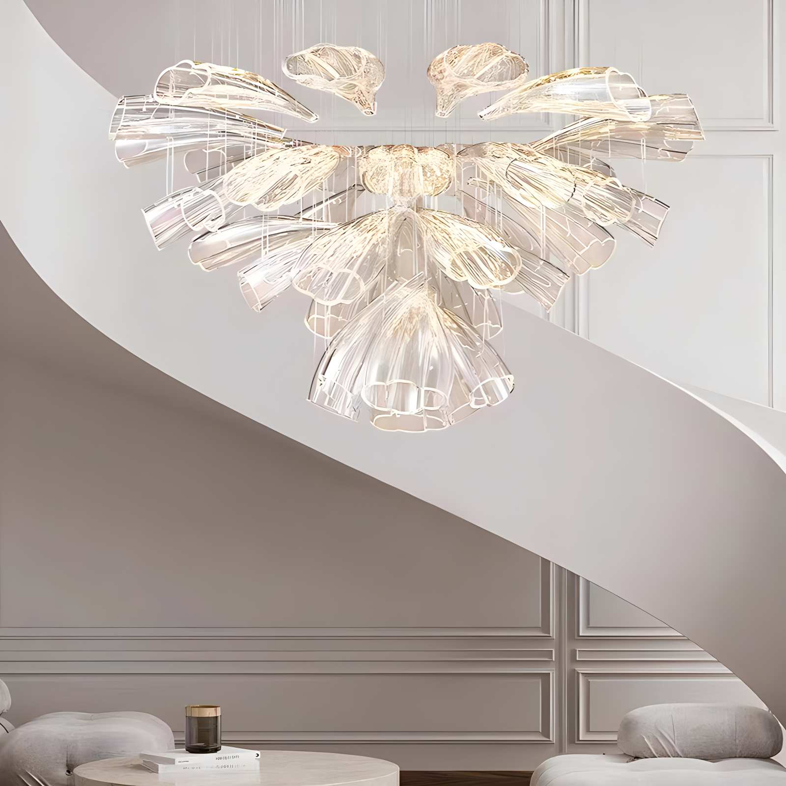 Feyran Italian Luxury Creative Bud Ceiling Chandelier