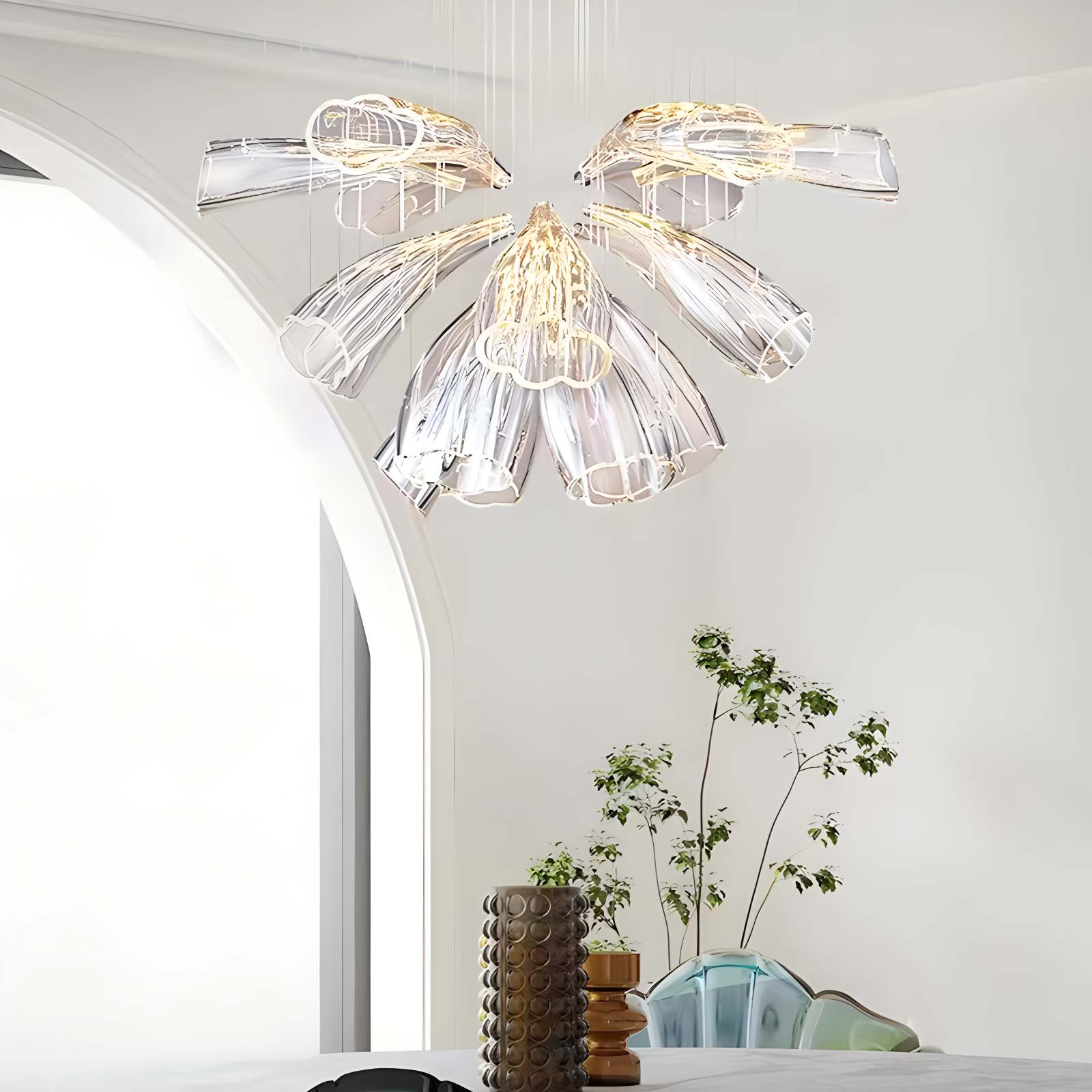Feyran Italian Luxury Creative Bud Ceiling Chandelier