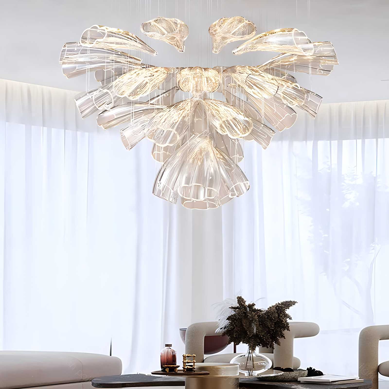 Feyran Italian Luxury Creative Bud Ceiling Chandelier