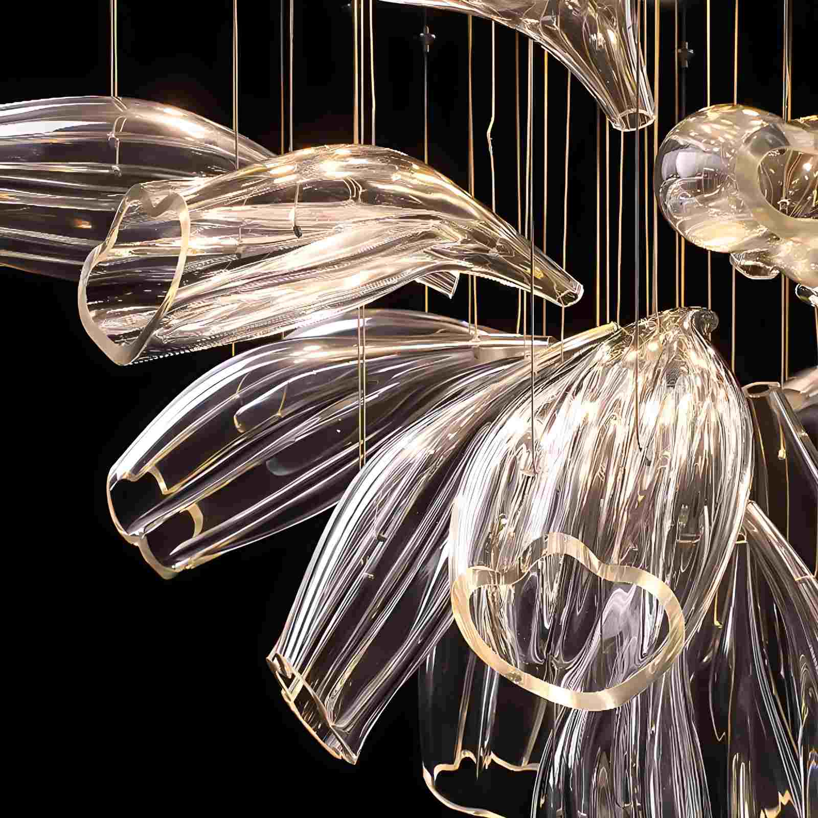 Feyran Italian Luxury Creative Bud Ceiling Chandelier