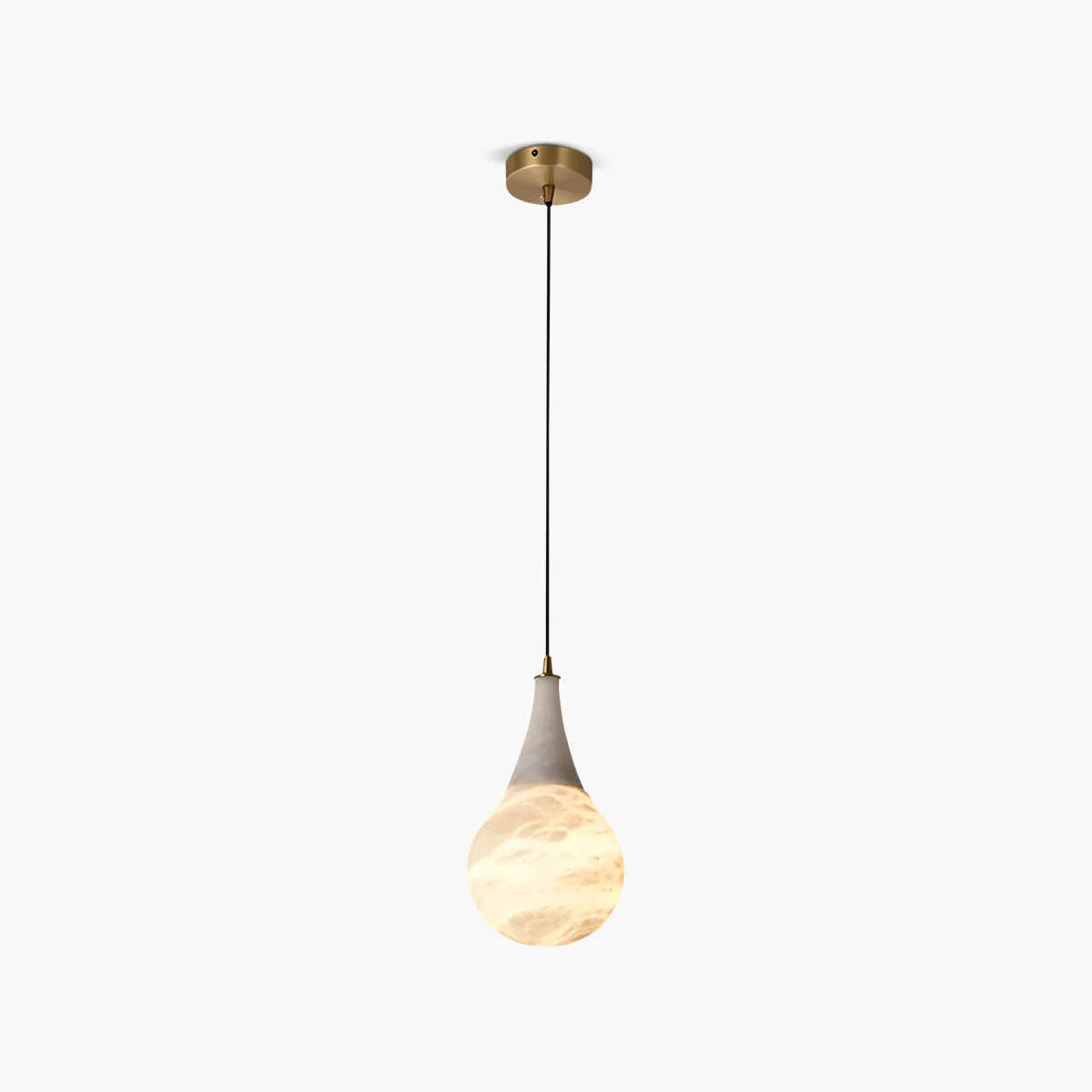 Feyran Creative Waterdrop Spanish Alabaster Pendant Light