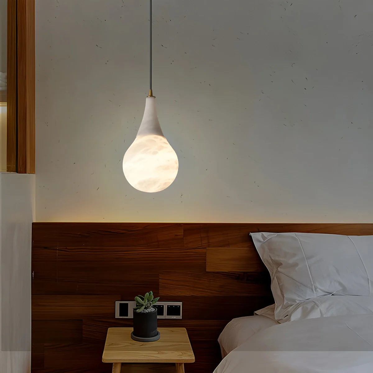Feyran Creative Waterdrop Spanish Alabaster Pendant Light