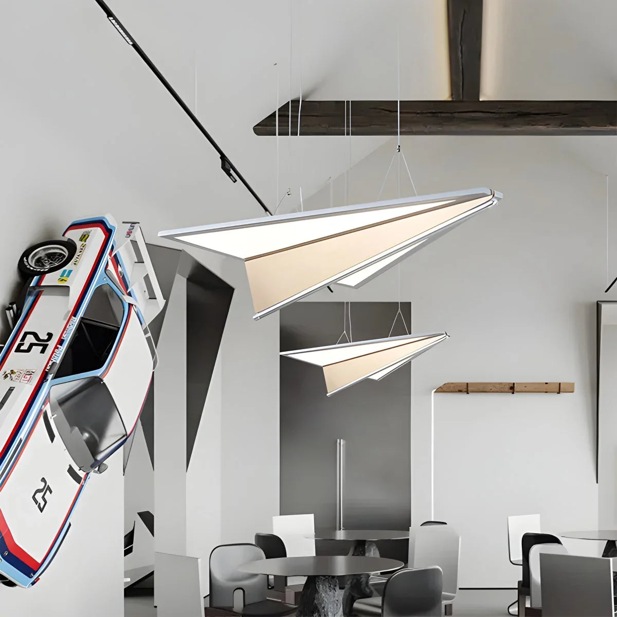 Feyran Creative Airplane Pendant Light for Kids' Rooms
