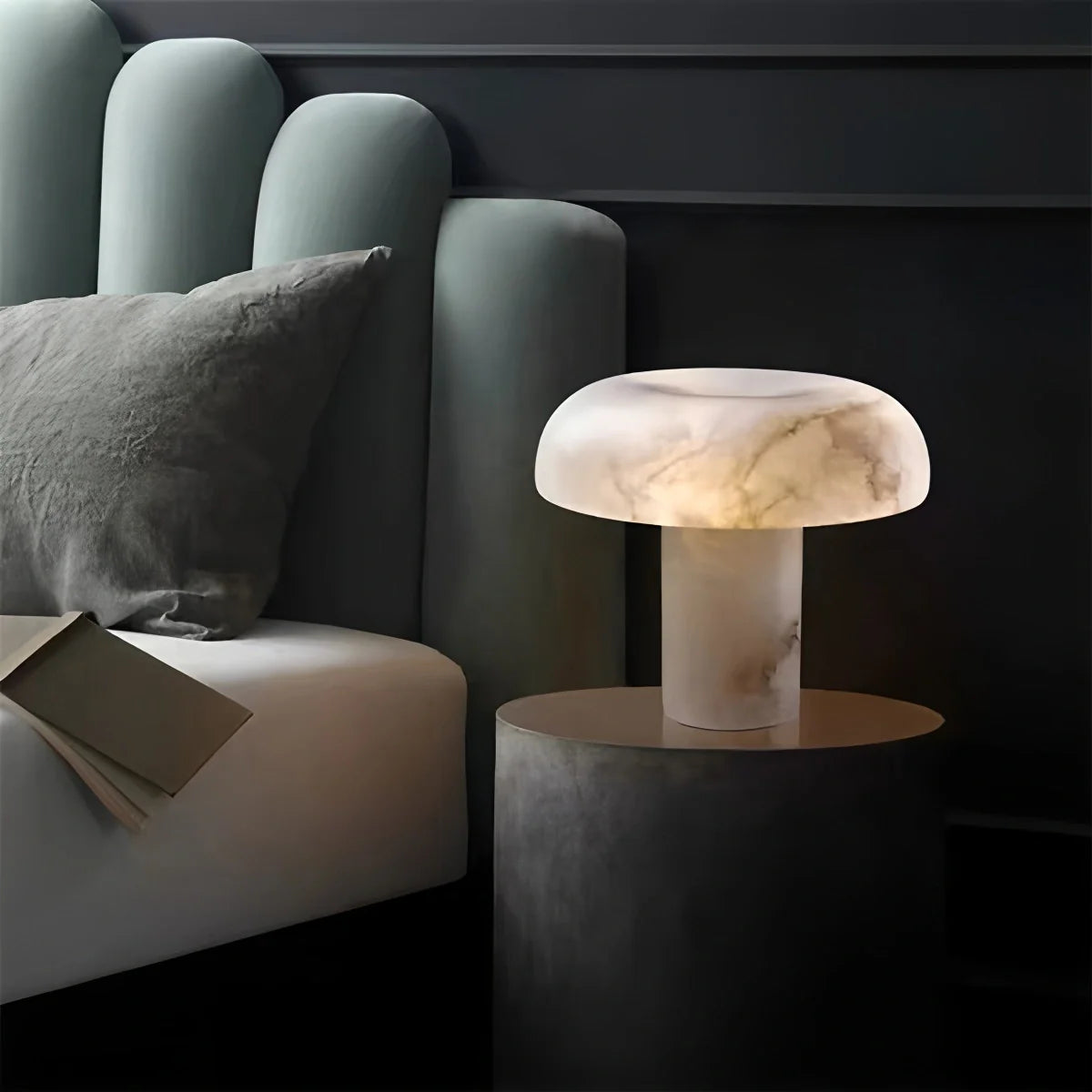 Feyran Creative Mushroom Shaped Spanish Alabaster Table Lamp