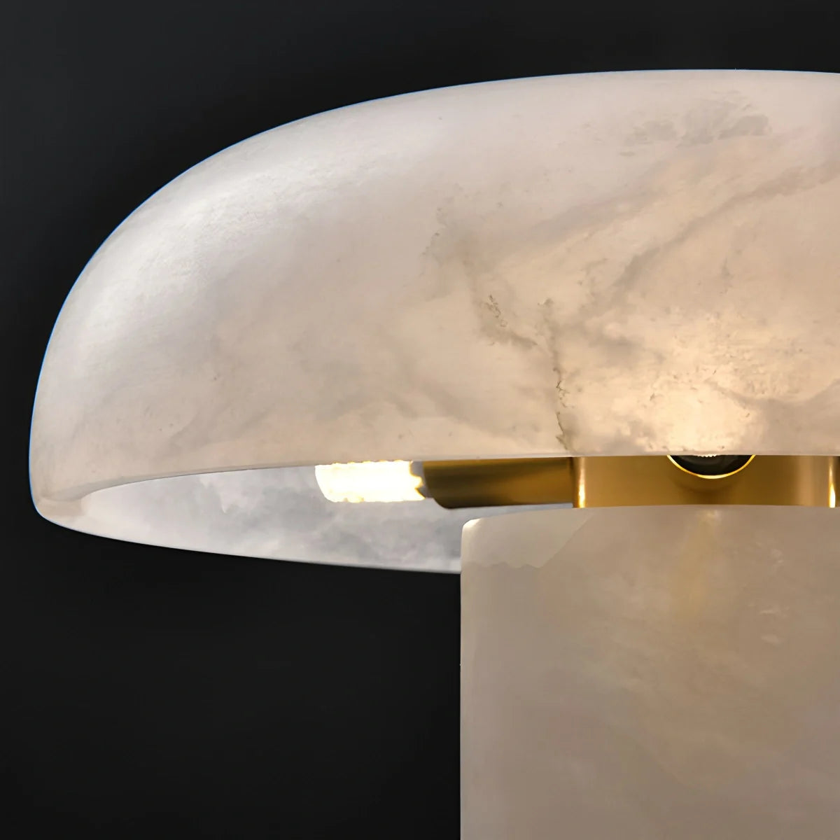 Feyran Creative Mushroom Shaped Spanish Alabaster Table Lamp