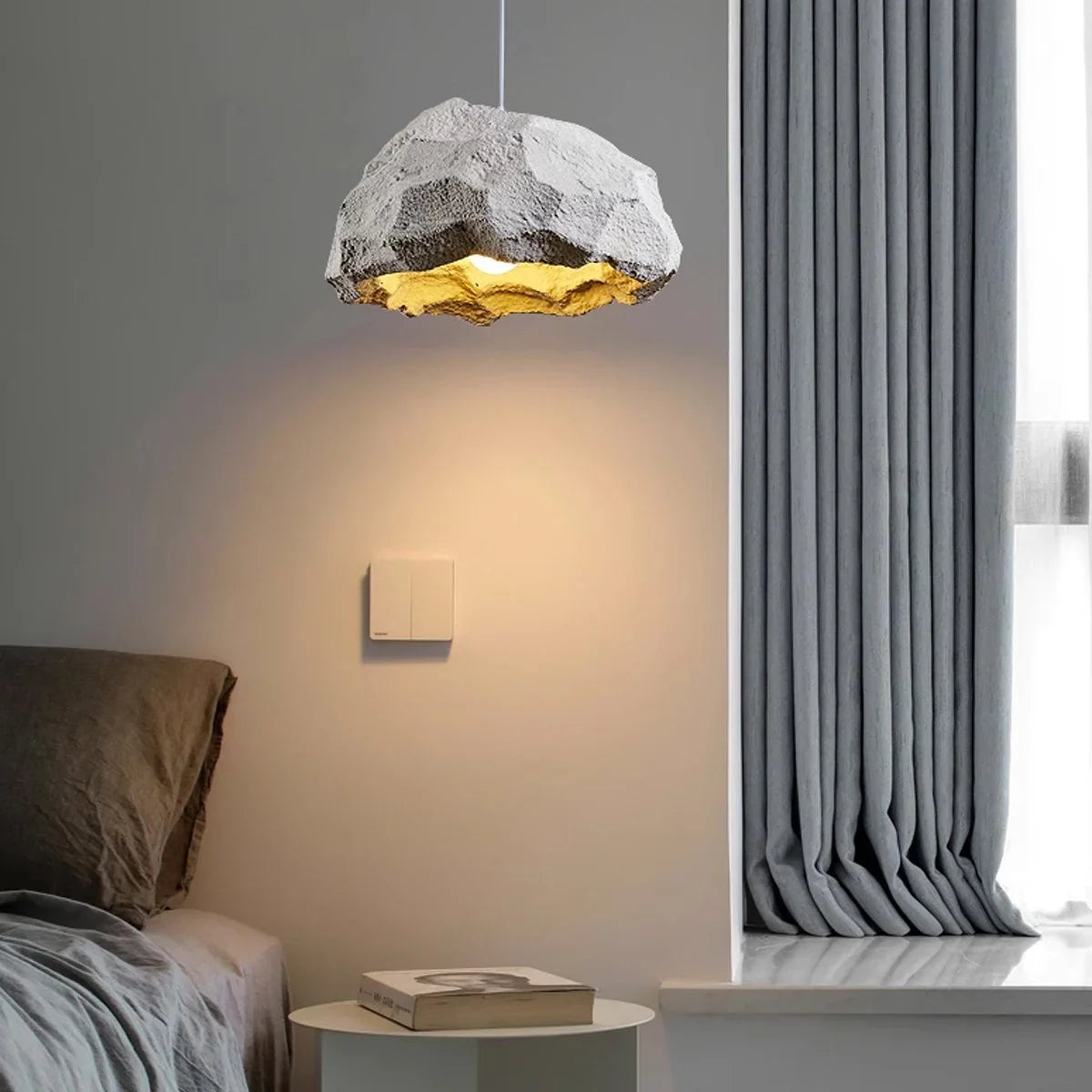 Feyran Creative Rock Shaped Pendant Light for Dining Room