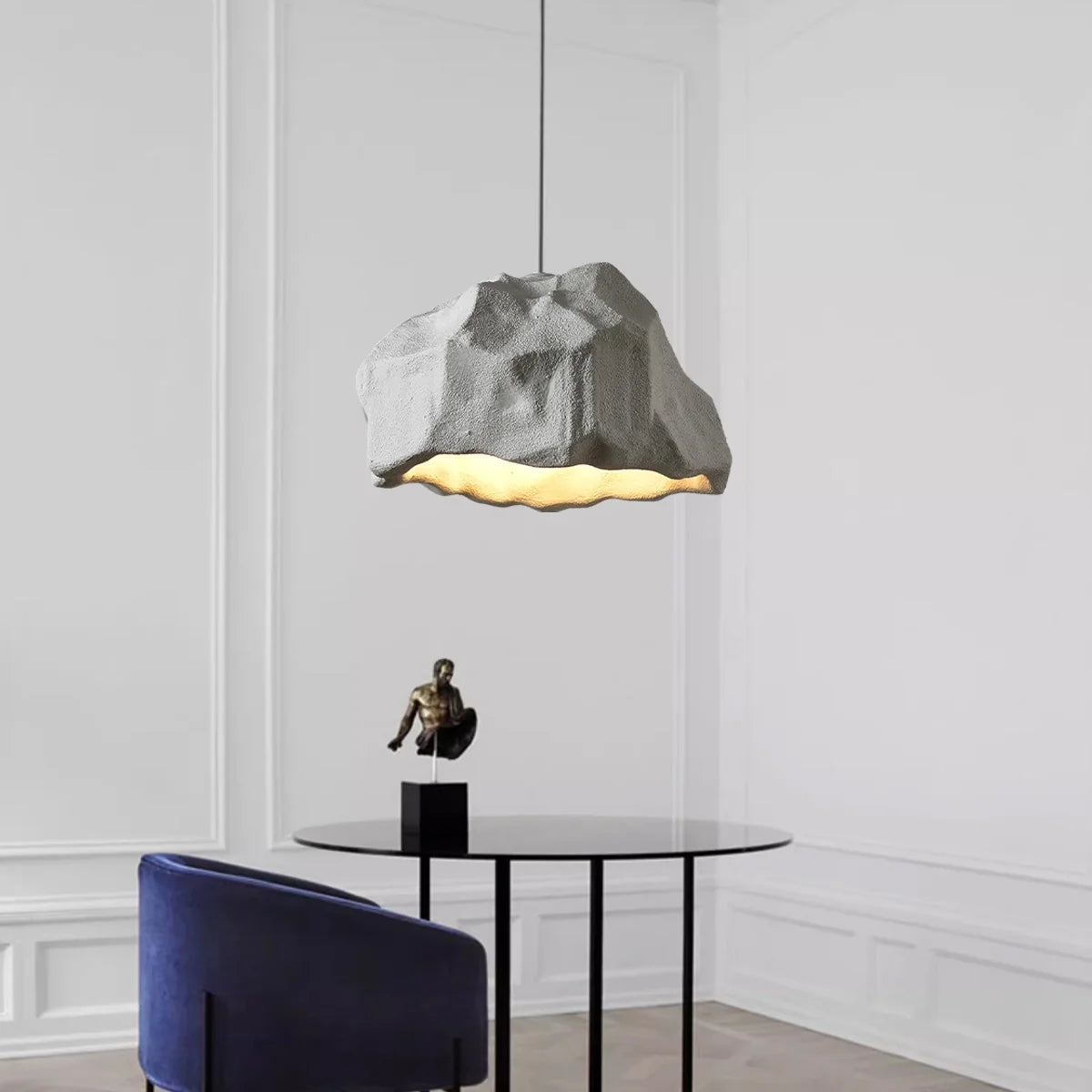 Feyran Creative Rock Shaped Pendant Light for Dining Room