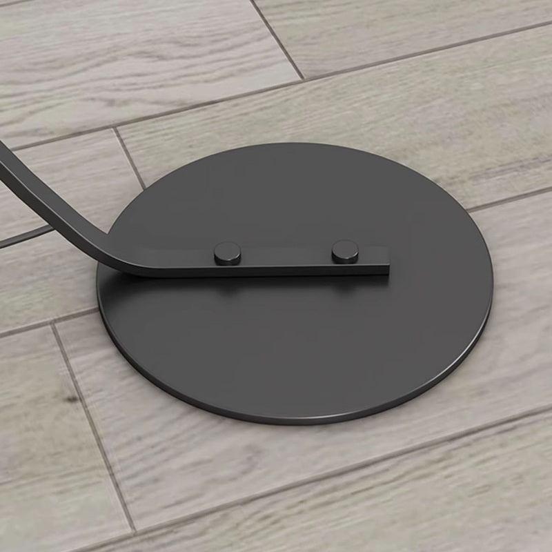 Feyran Crescent Arc LED Floor Lamp for Bedroom