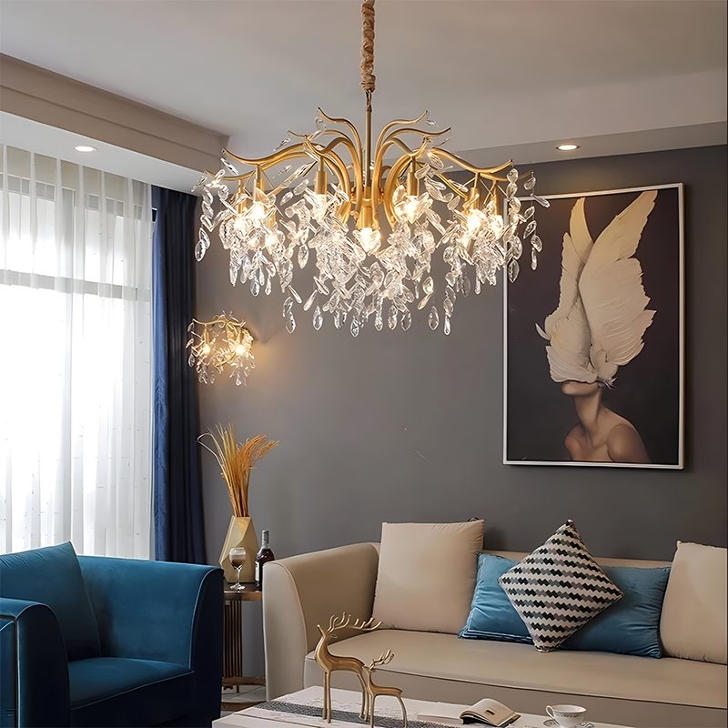 Feyran French Light Luxury Crystal Chandelier