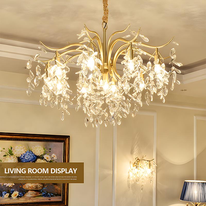 Feyran French Light Luxury Crystal Chandelier