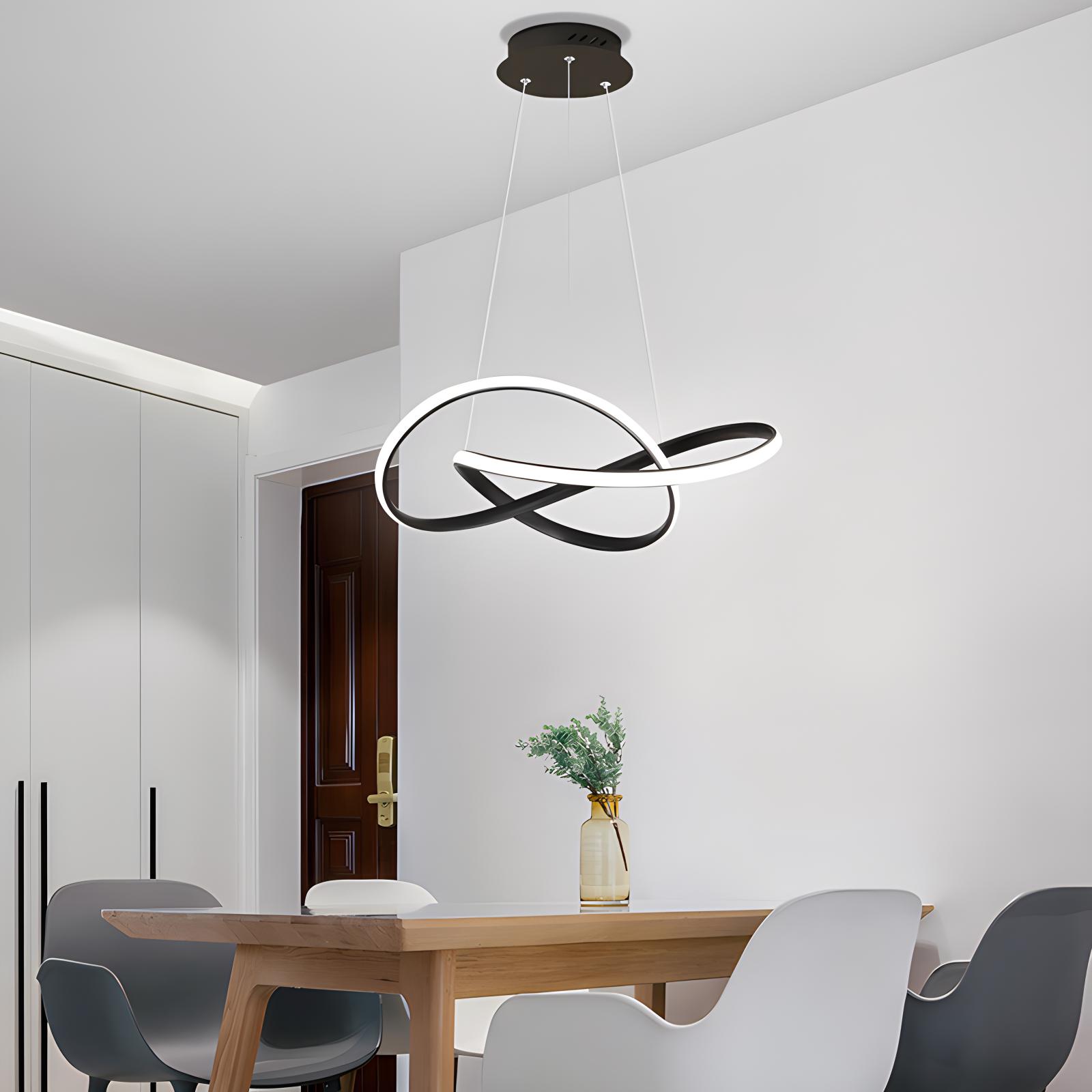 Feyran Creative Linear Chandelier for Dining Room
