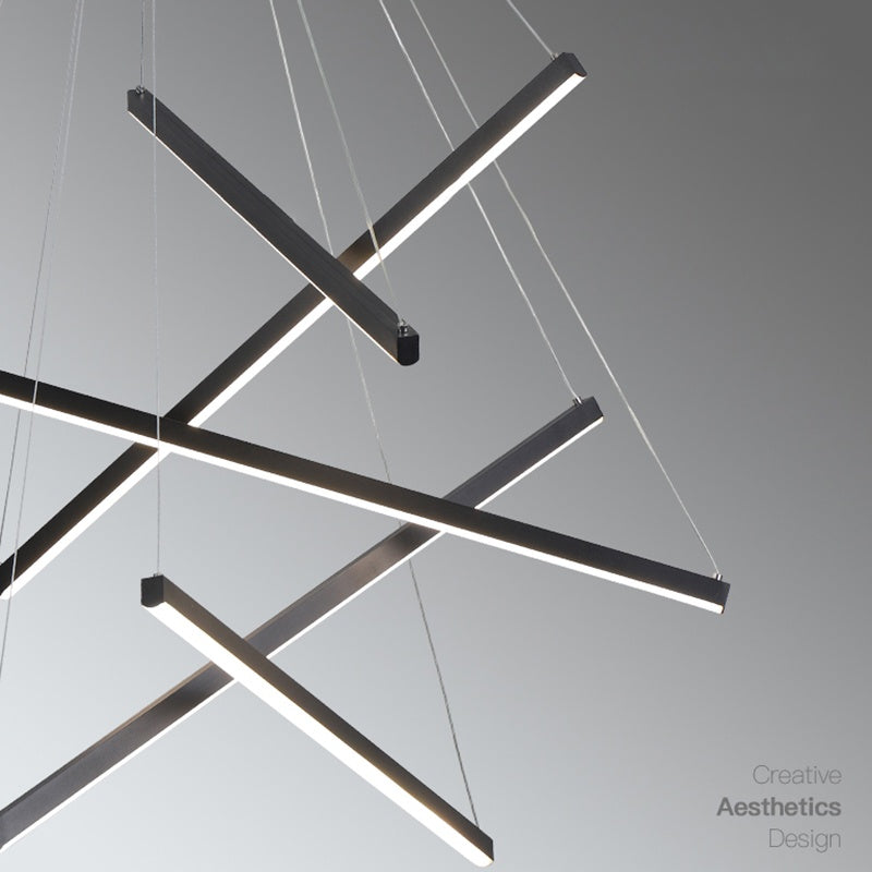 Feyran Custom Multi Light Sticks LED Chandelier