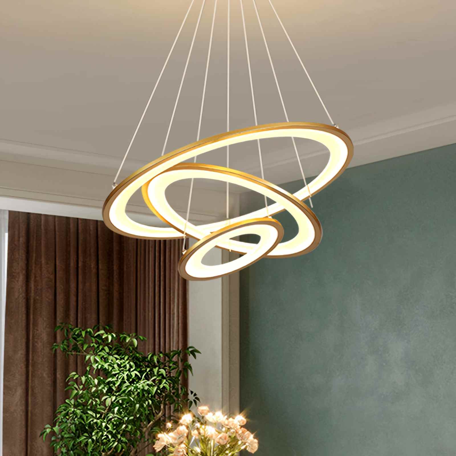 Feyran Creative Minimalist Ring Chandelier