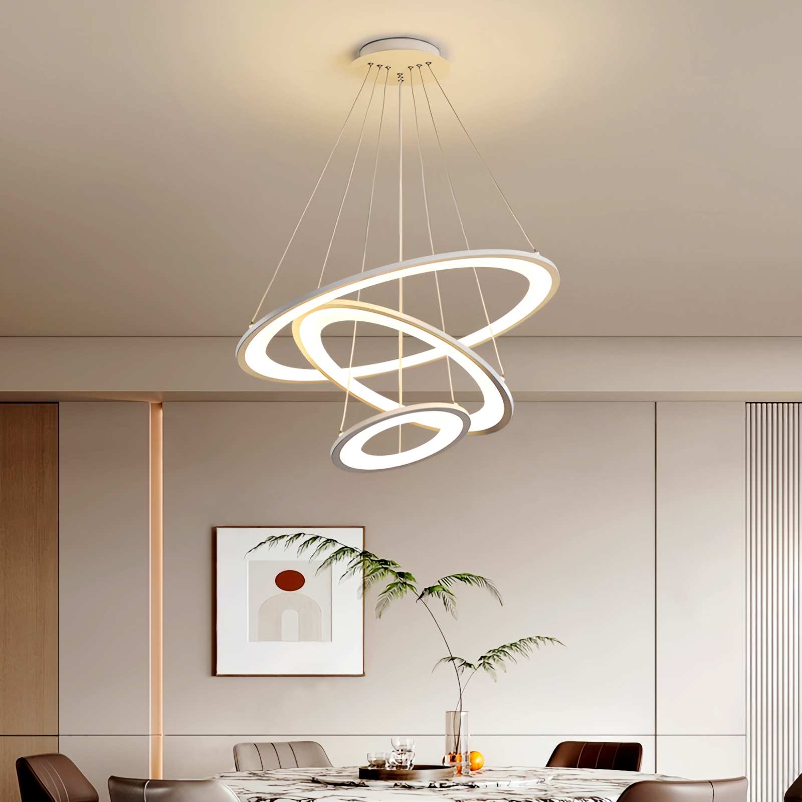 Feyran Creative Minimalist Ring Chandelier
