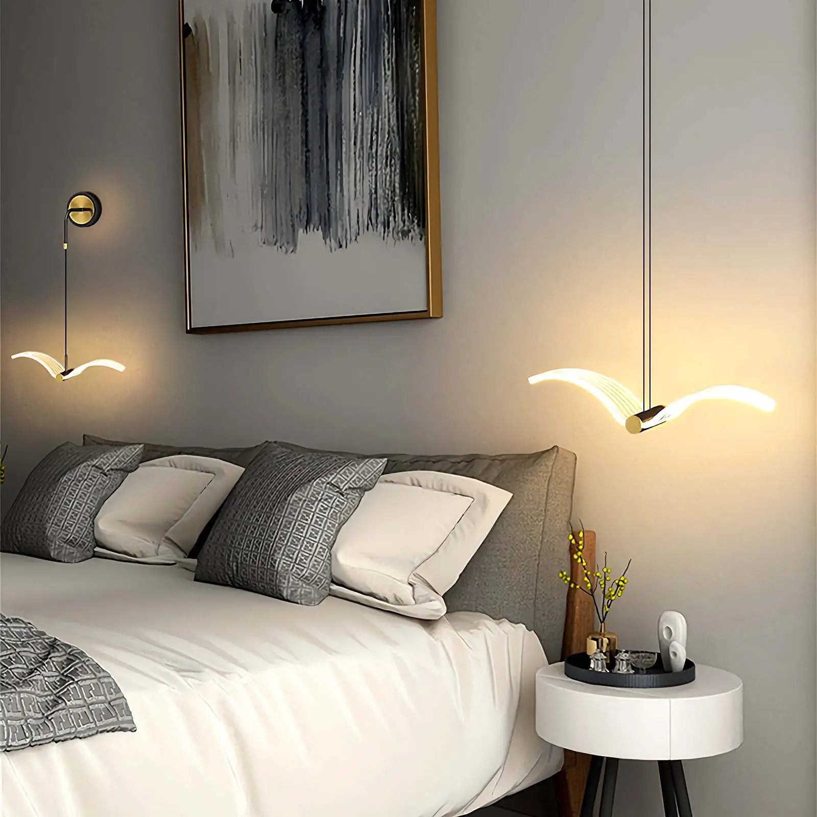 Feyran Personalized Seagull Home Wall Lamp Bedside Lamp