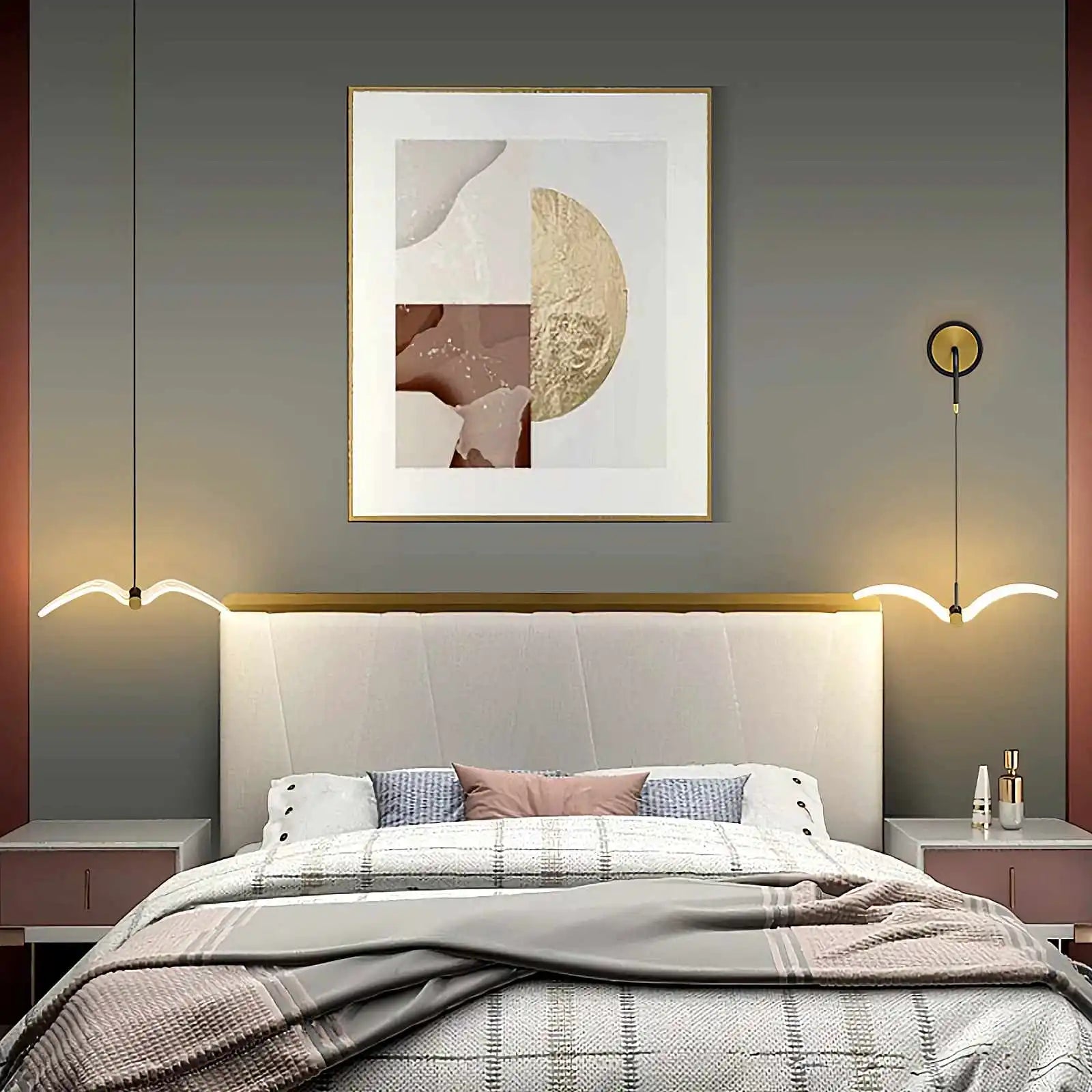 Feyran Personalized Seagull Home Wall Lamp Bedside Lamp
