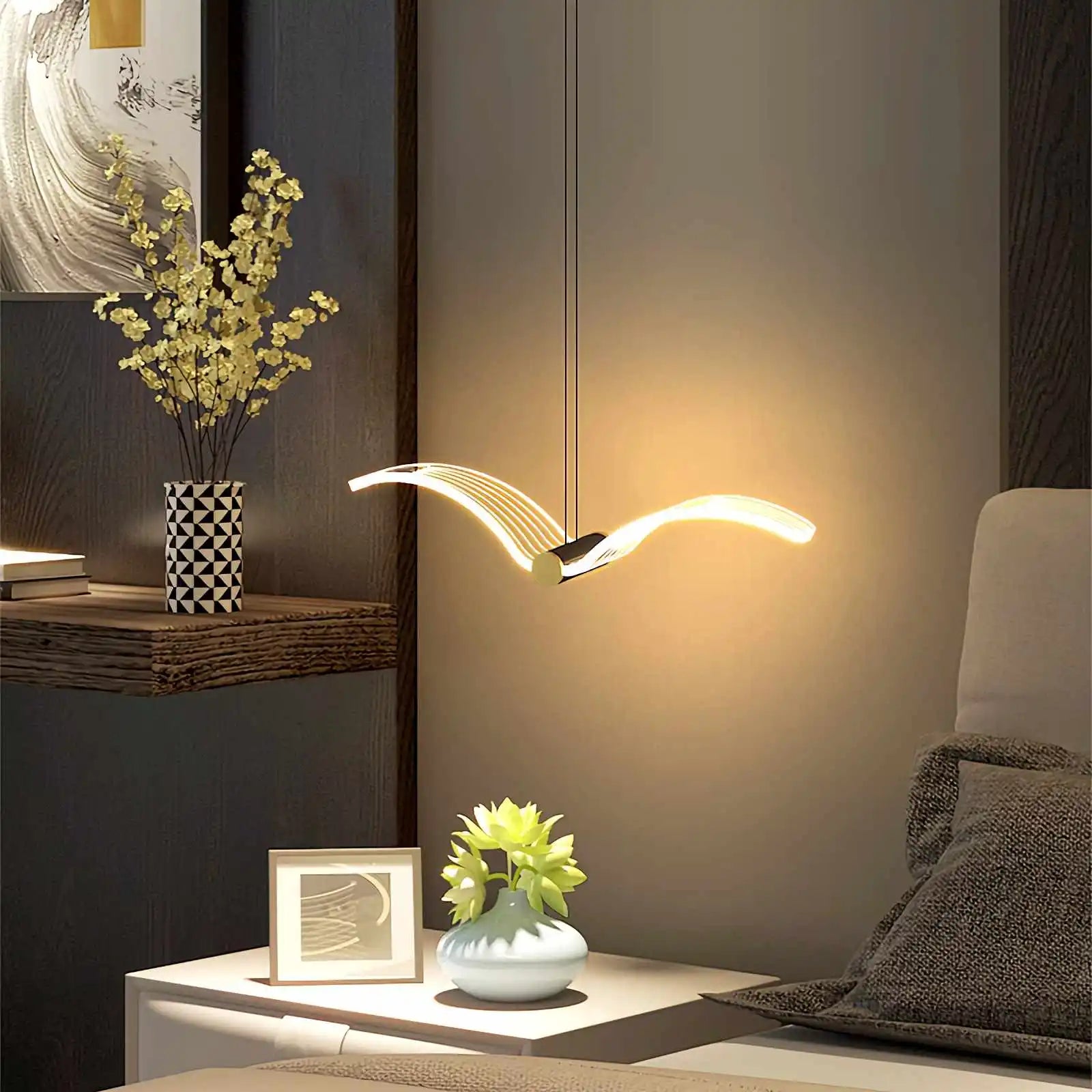 Feyran Personalized Seagull Home Wall Lamp Bedside Lamp