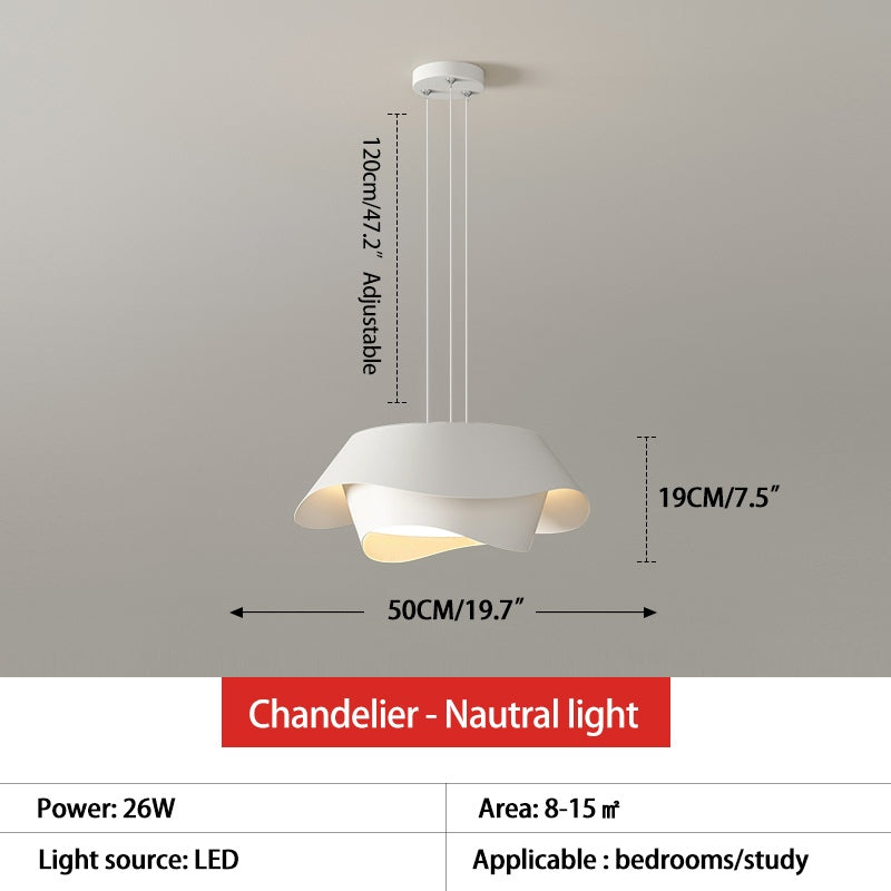 Feyran Flower Shaped Acrylic Pendant Light for Dining Room