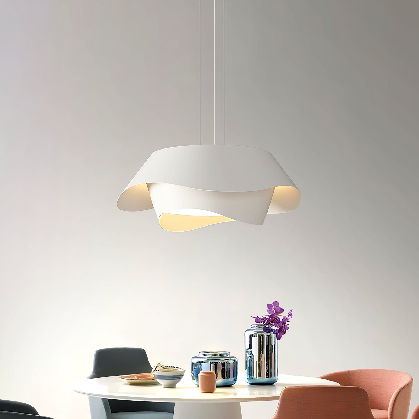 Feyran Flower Shaped Acrylic Pendant Light for Dining Room