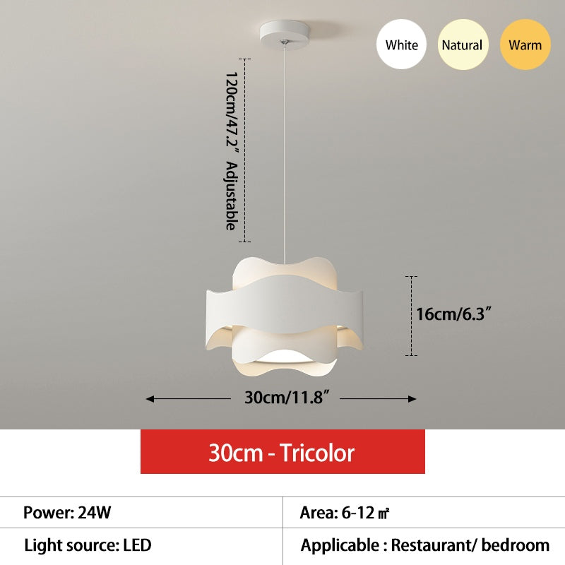 Feyran Round High Transparent Acrylic Pendant Light