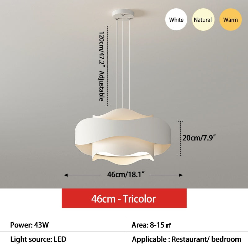 Feyran Round High Transparent Acrylic Pendant Light