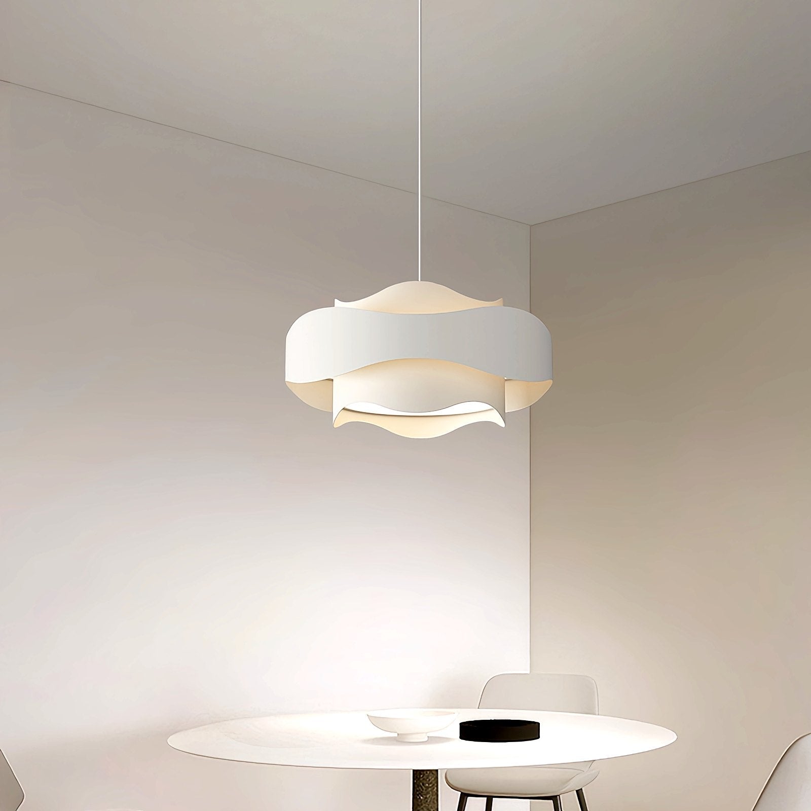 Feyran Round High Transparent Acrylic Pendant Light